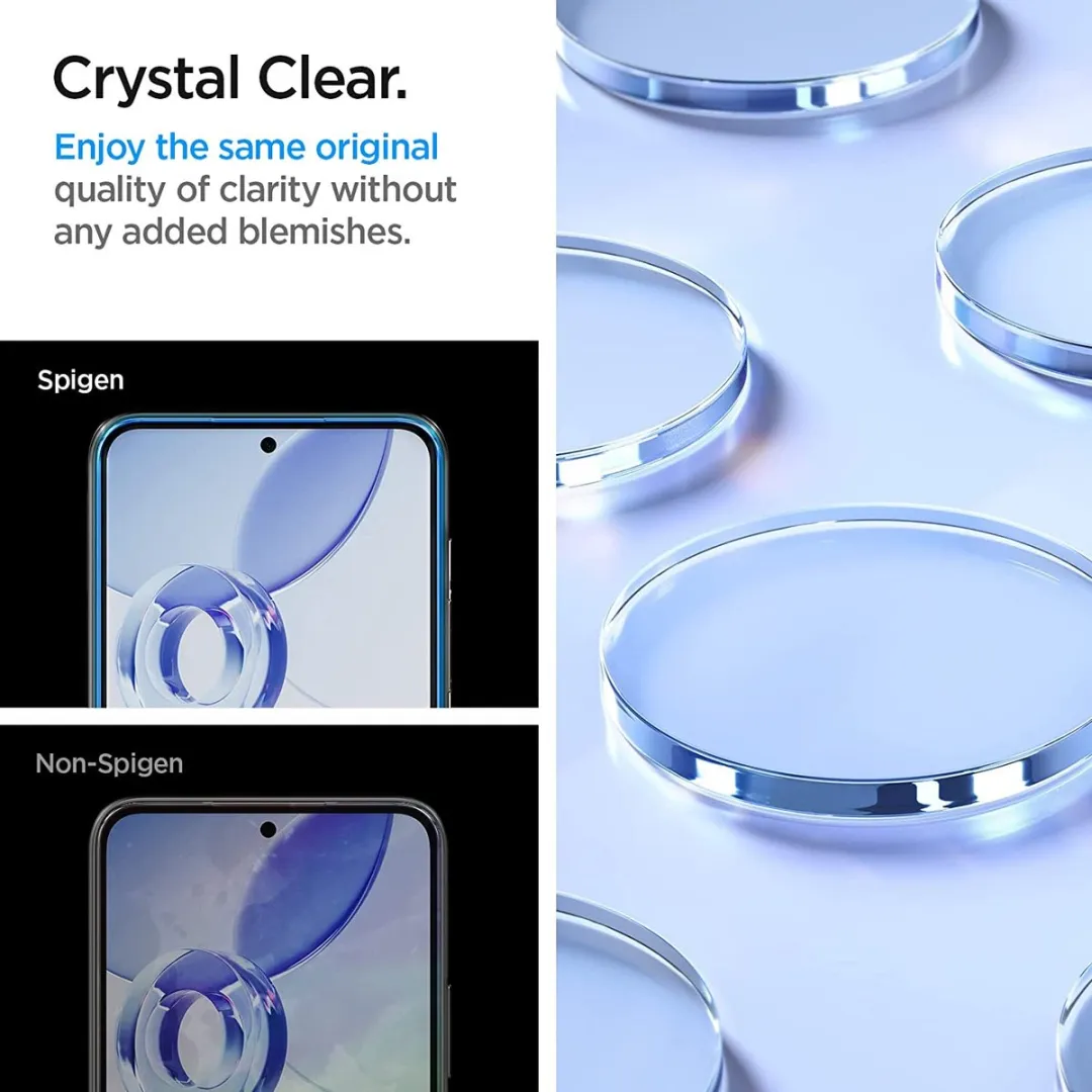 Spigen AlignMaster AGL05966 Screenprotector - 2 Stuks - Transparant
