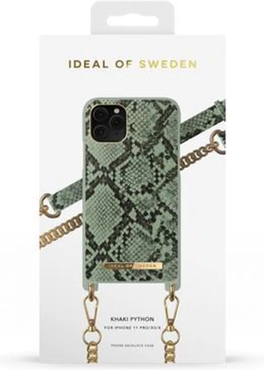 iDeal of Sweden Phone Necklace Case iPhone 11 Pro/XS/X - Kaki - afbeelding 3 van 6