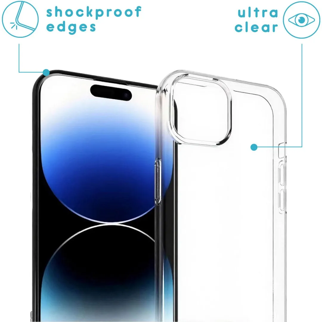 Imoshion Hoesje iPhone 15 Backcover Zwart