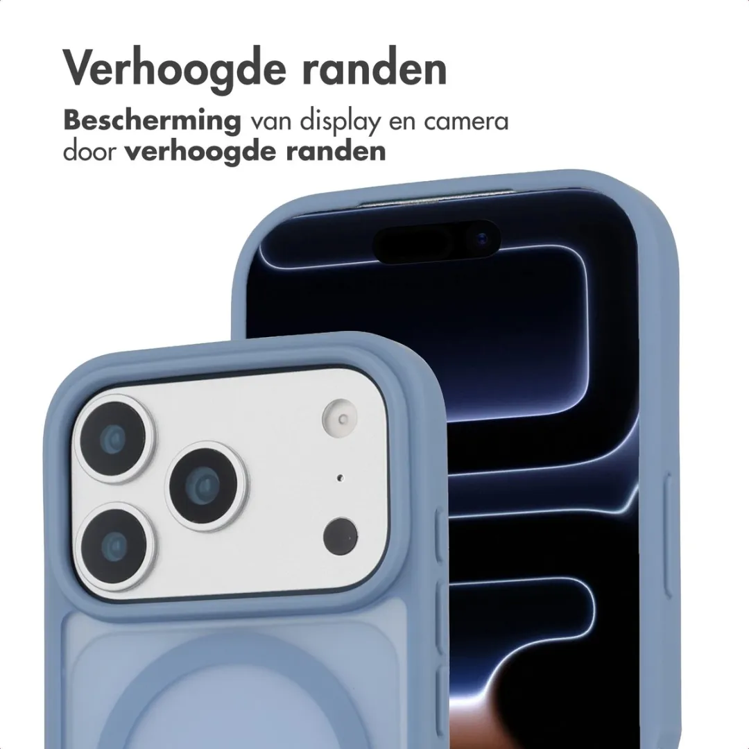 Imoshion iPhone 17 Pro MagSafe Hoesje - Lichtblauw