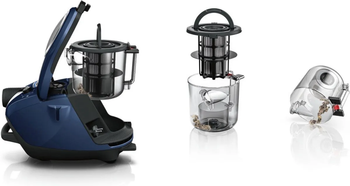 Bosch ProSilence BGS7RCL Stofzuiger - Blauw