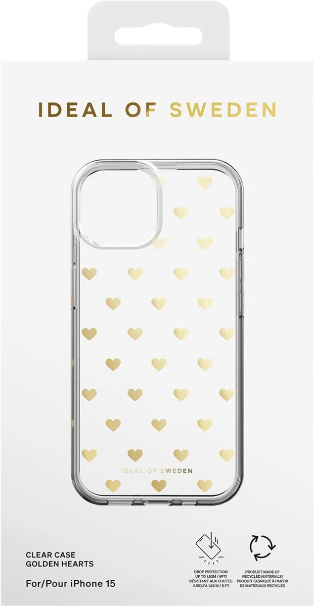 iDeal of Sweden Mirror Case Apple iPhone 15 - Goud - 810133660091