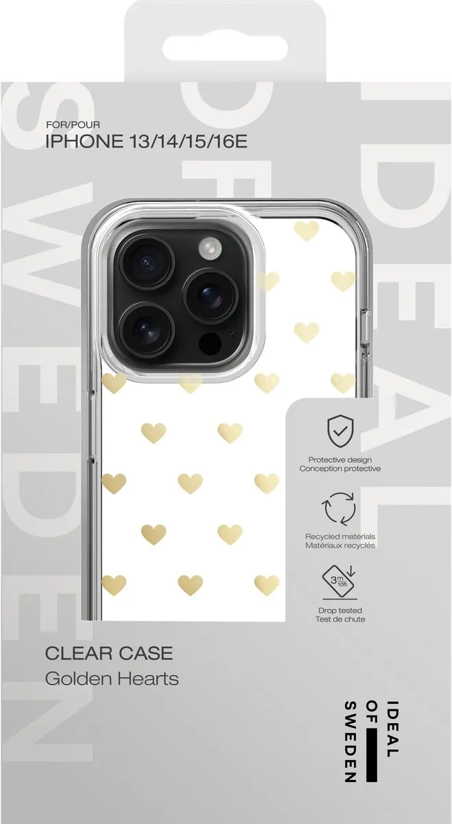 iDeal of Sweden Mirror Case Apple iPhone 15 - Goud - 810133660091