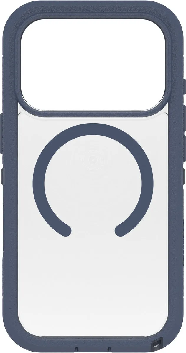 OtterBox Defender Pro 77-98514 iPhone 17 Pro Hoesje - Blauw/Transparant