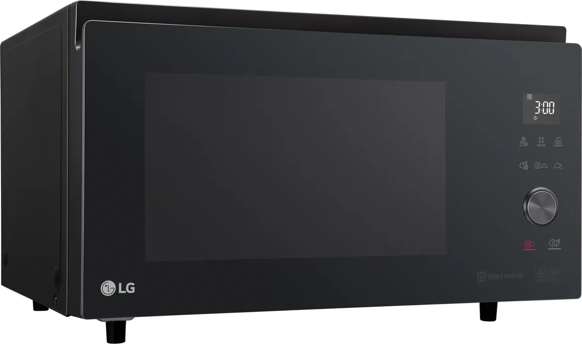 LG MJ3965BPS Magnetron 39L - 1100W Inverter - Zwart