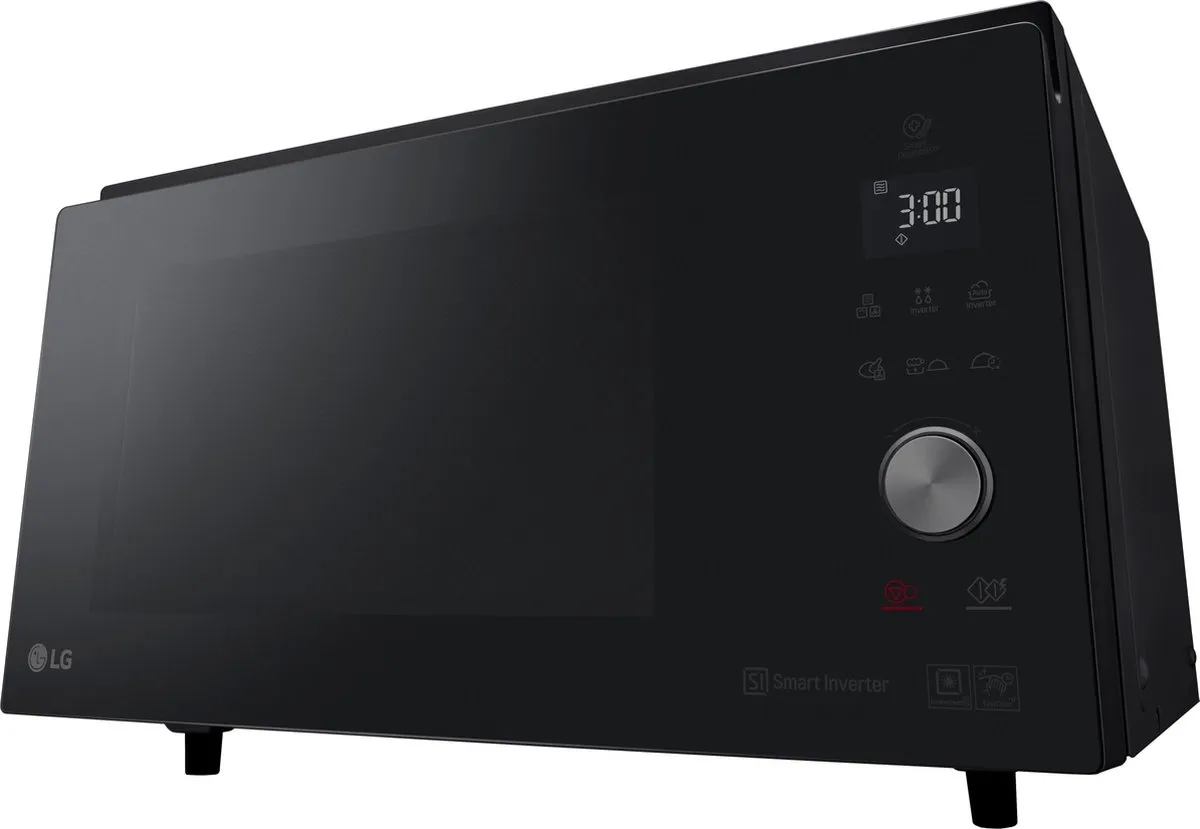LG MJ3965BPS Magnetron 39L - 1100W Inverter - Zwart