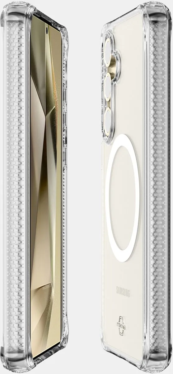 ITSKINS Galaxy S24 FE MagSafe Hoesje - Transparant SG4F-HMACR-TRSP - afbeelding 6 van 6