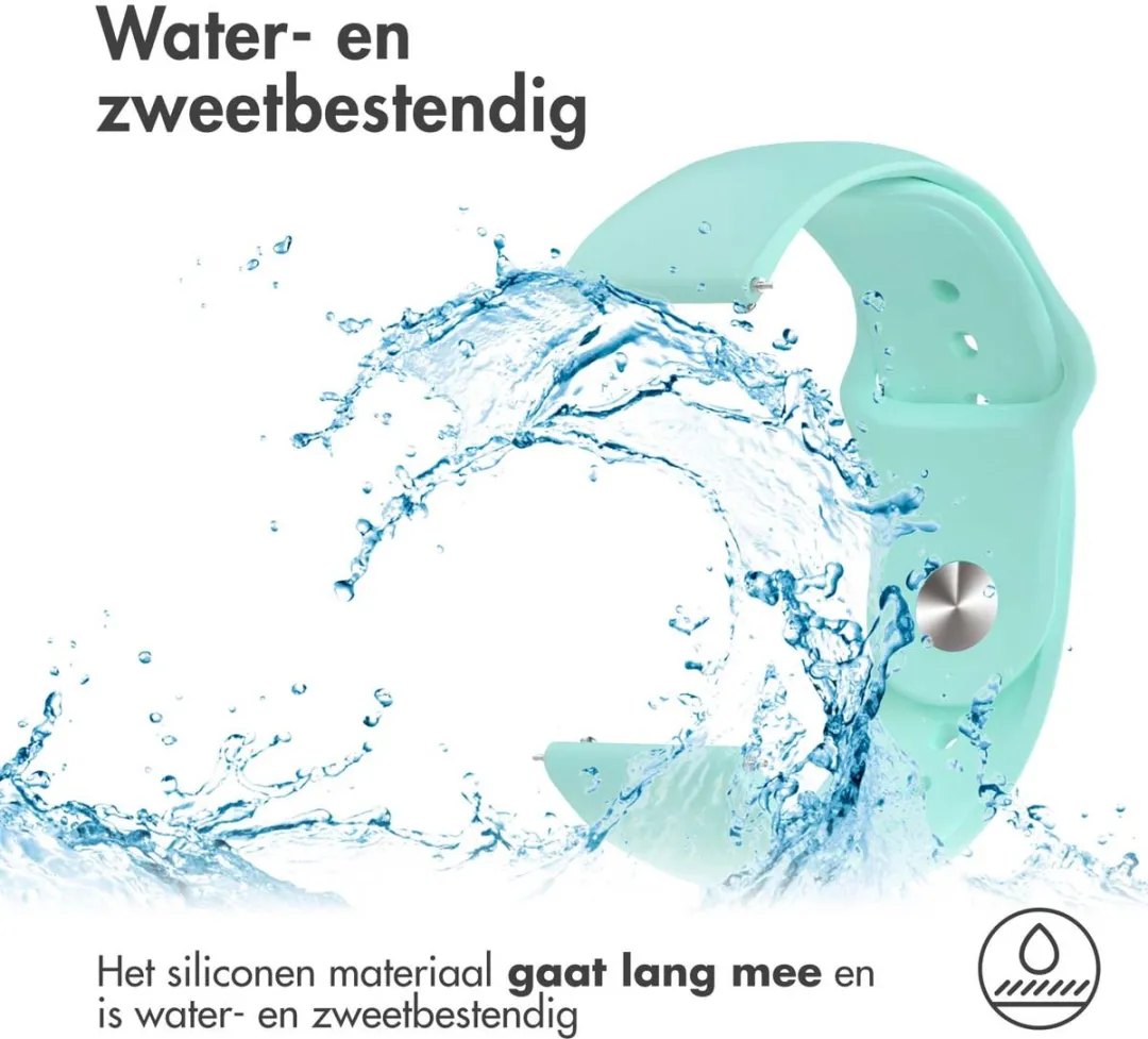 Imoshion Siliconen Sportband 20mm - Mintgroen