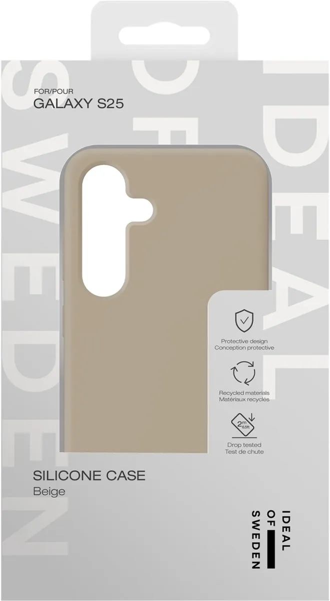 iDeal of Sweden Silicone Hoesje S25 IDSIC-S25-128 - Beige