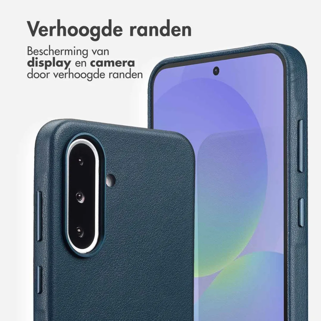 Accezz Hoesje Samsung Galaxy A36/A56 - Magnetische Ring - Nightfall Blue