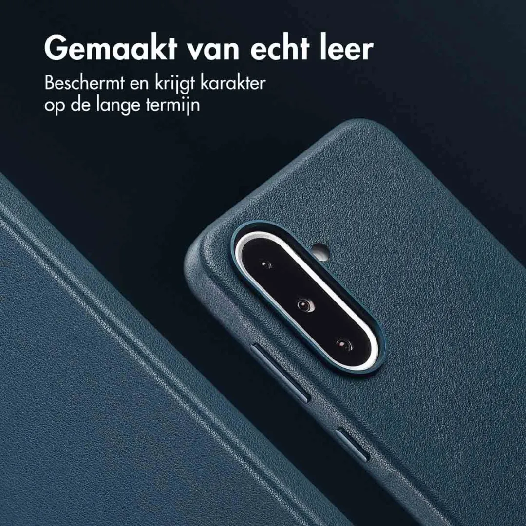 Accezz Hoesje Samsung Galaxy A36/A56 - Magnetische Ring - Nightfall Blue