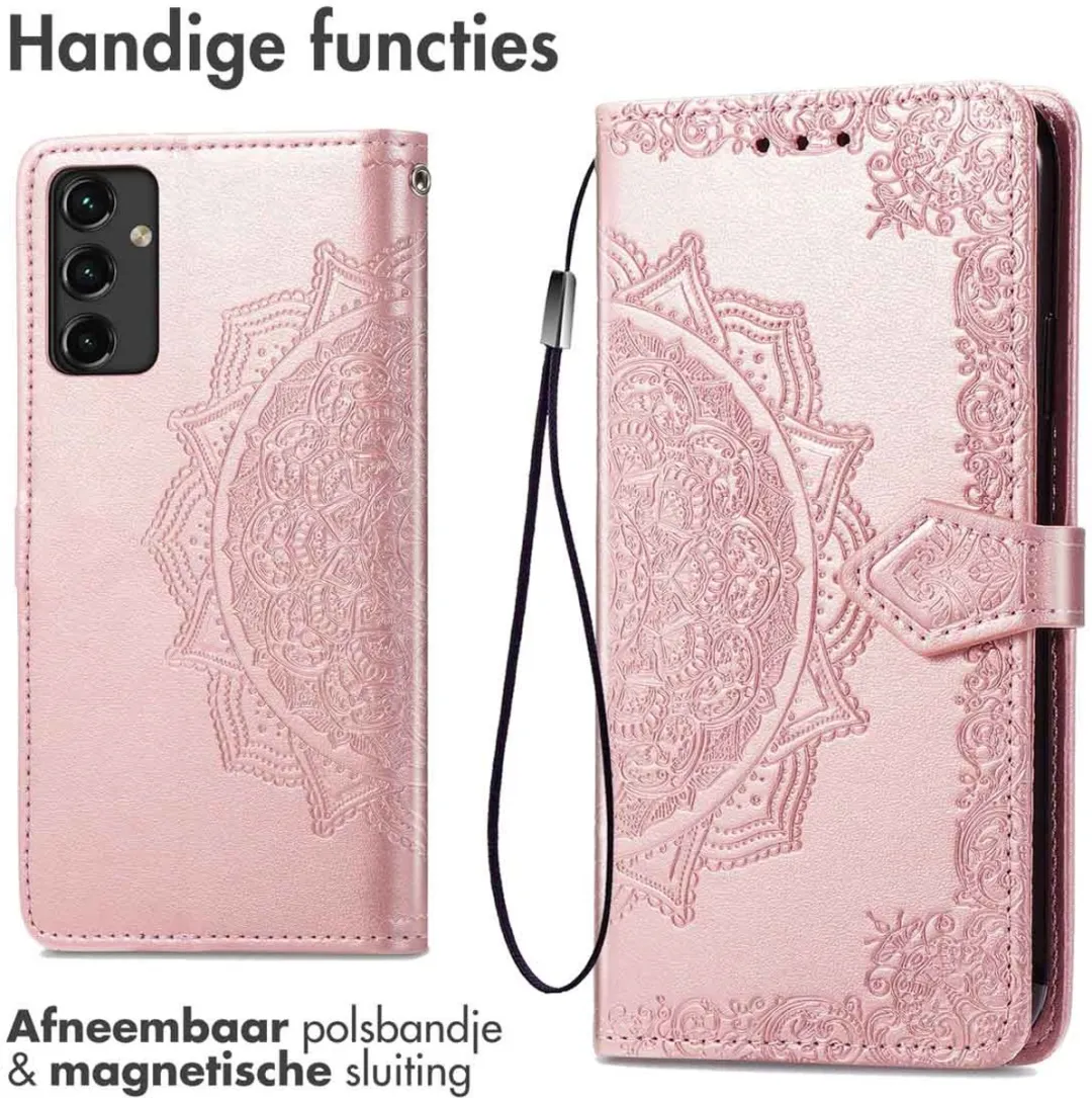 Imoshion Hoesje Samsung Galaxy A14 - Mandala Rosé Goud