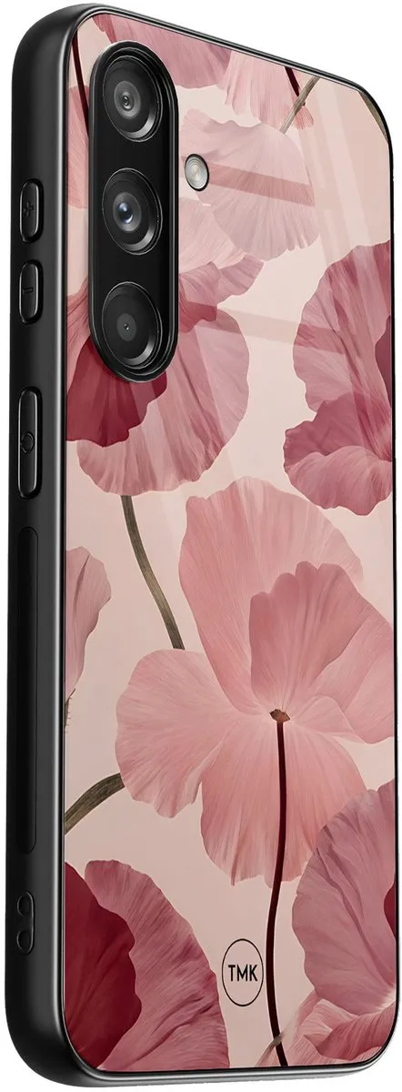 Casevibes Samsung Galaxy S24 Vintage Blossom Hoesje - Roze - afbeelding 2 van 3