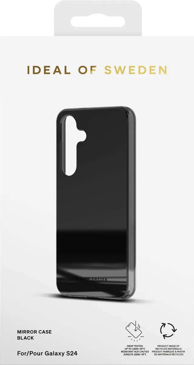 iDeal of Sweden Mirror Case Samsung Galaxy S24 - IDCLC-S24-485 - Zwart