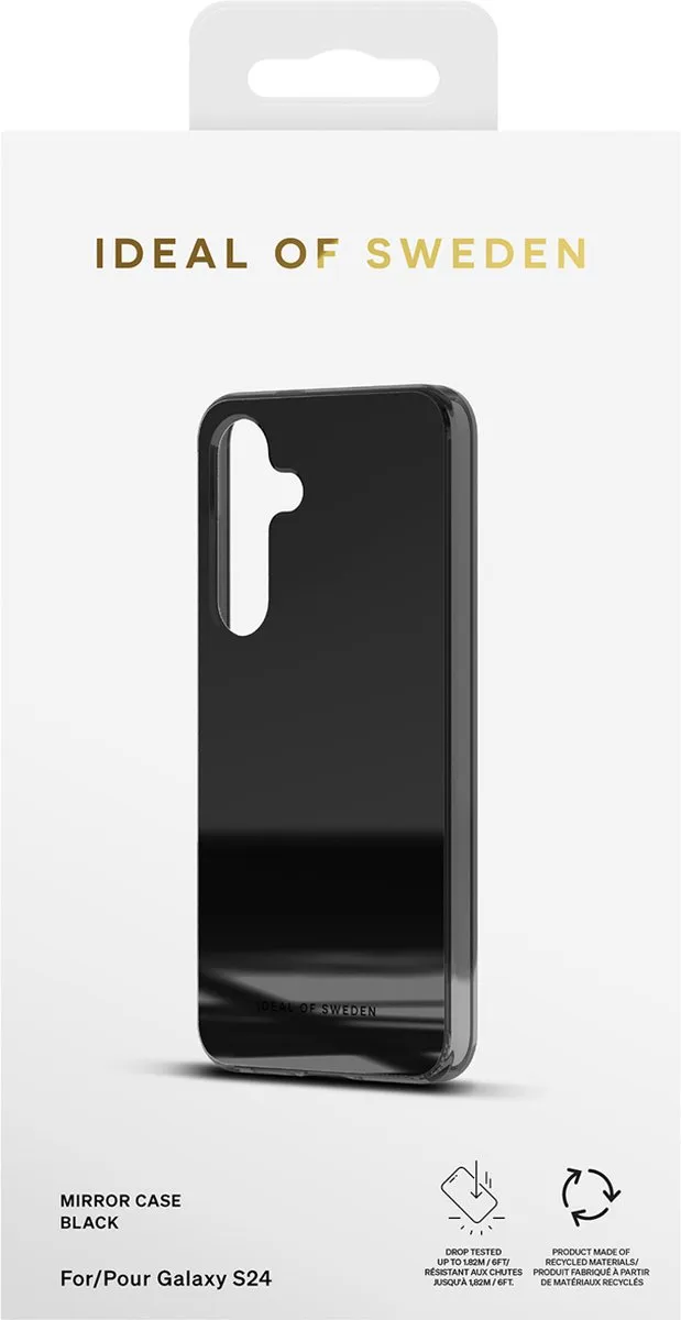 iDeal of Sweden Mirror Case Samsung Galaxy S24 - IDCLC-S24-485 - Zwart