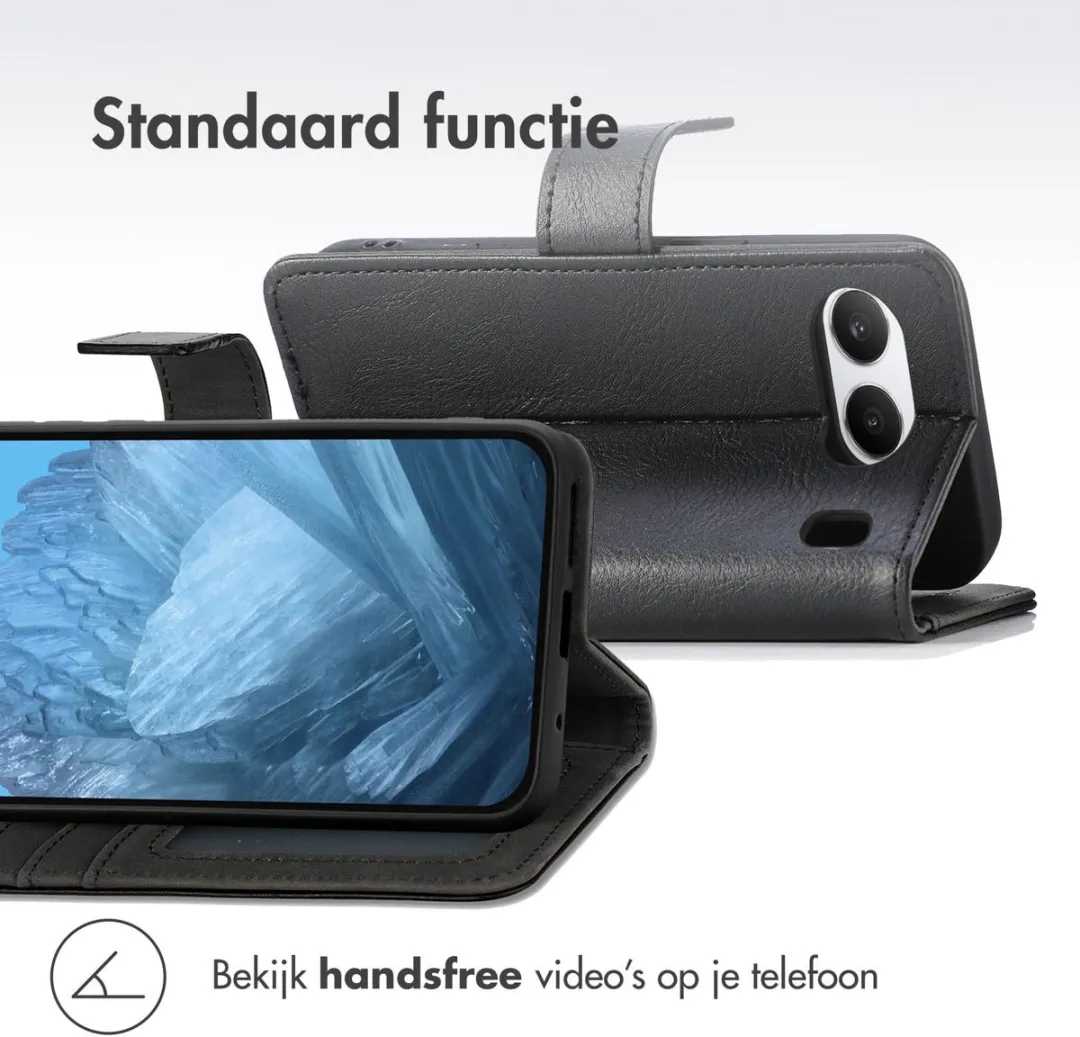 Imoshion Hoesje OnePlus Nord 4 - 3 Pasjes - Zwart