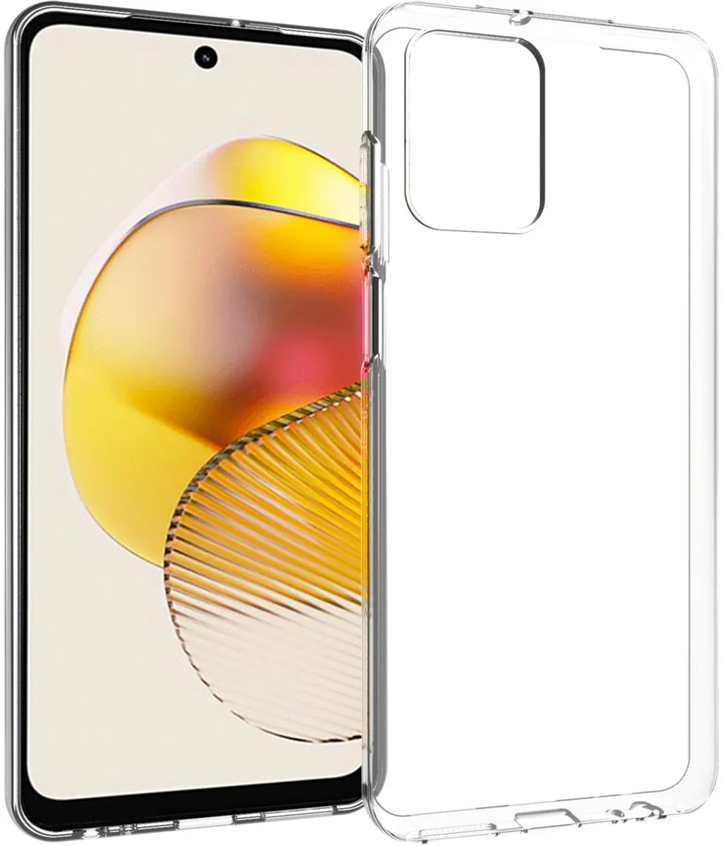 Accezz Hoesje Motorola Moto G73 - Transparant