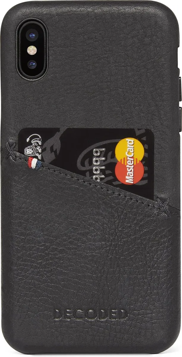 Decoded D7IPOXBC3BK Back Cover iPhone Xs/X - Zwart