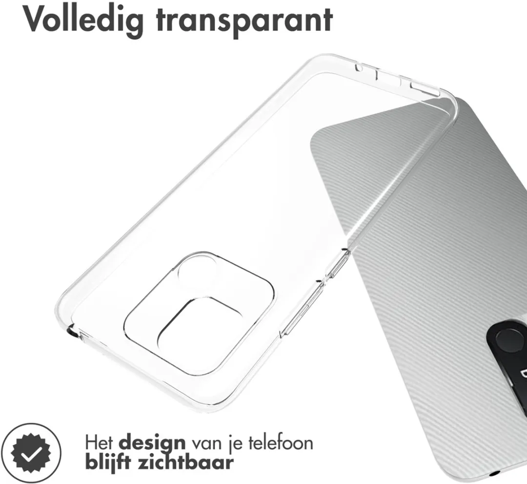 Accezz Hoesje Xiaomi Redmi 10C - Transparant