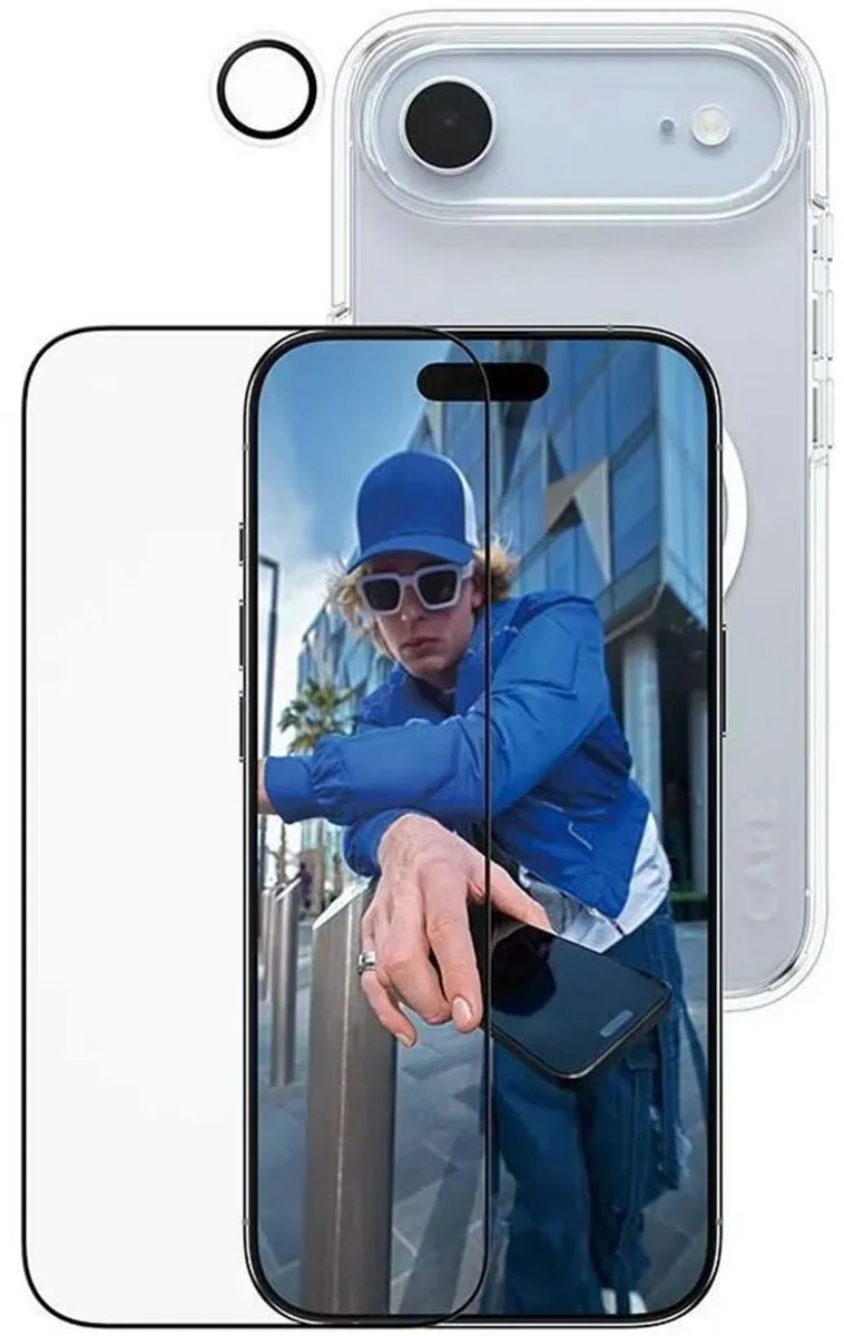 PanzerGlass CR66372 Beschermset iPhone Air - Transparant - afbeelding 6 van 6