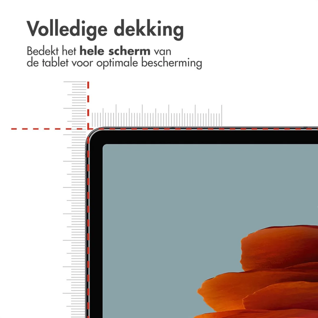 imoshiion SH00065131 Tablet Screenprotector - 11.0 inch - Transparant