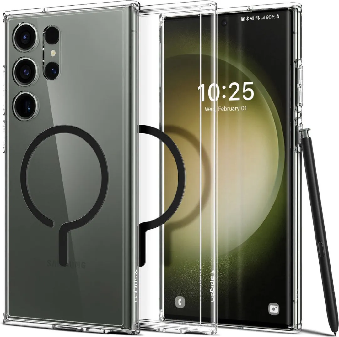 Spigen Ultra Hybrid Metal Ring MagFit ACS05621 Hoesje