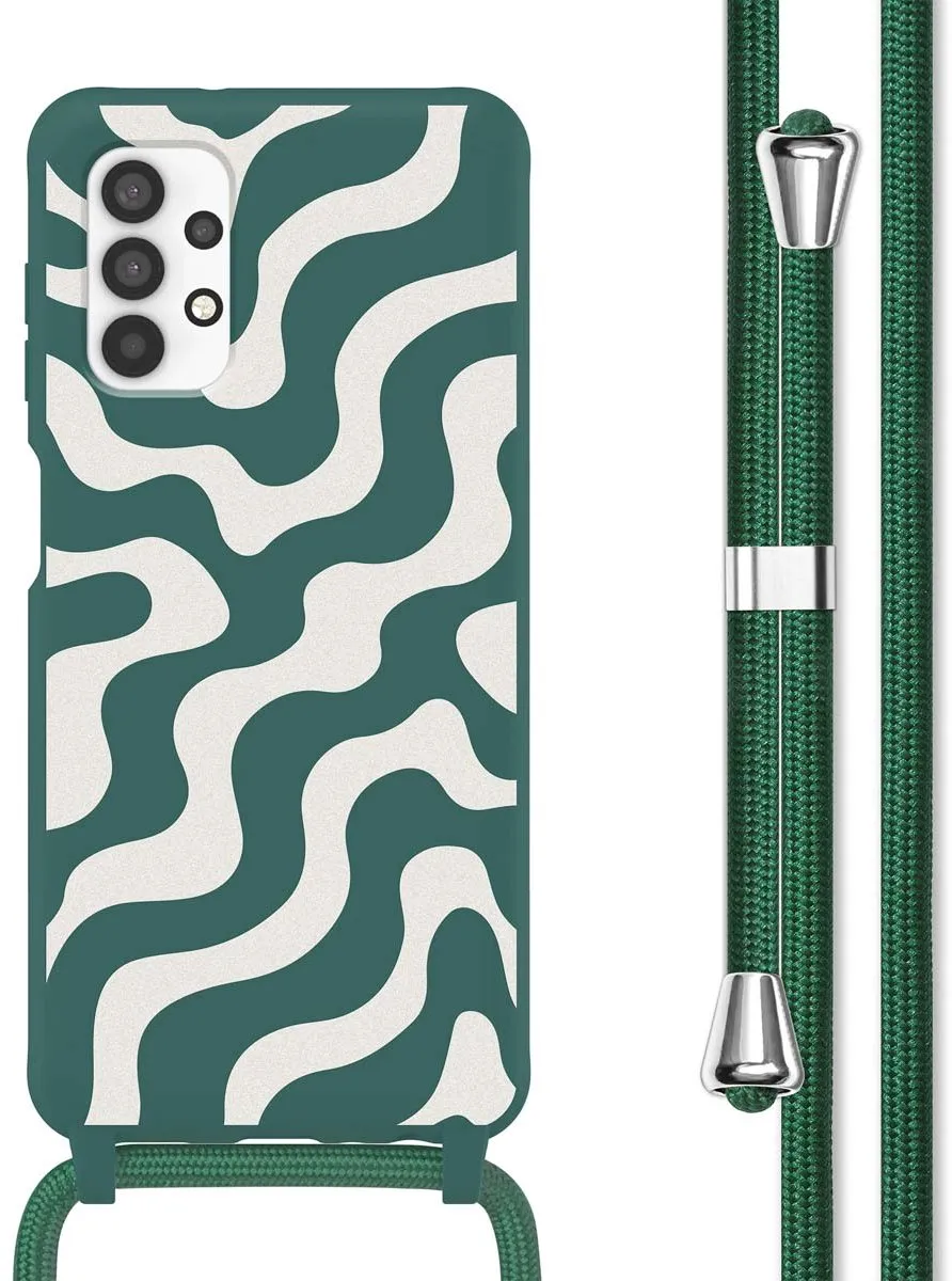 Imoshion Hoesje Samsung Galaxy A32 4G - Petrol Green Groovy