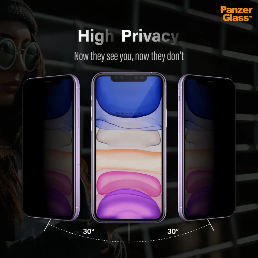 PanzerGlass PZ-P2664 Glas Beschermer - iPhone 11 Pro - Zwart