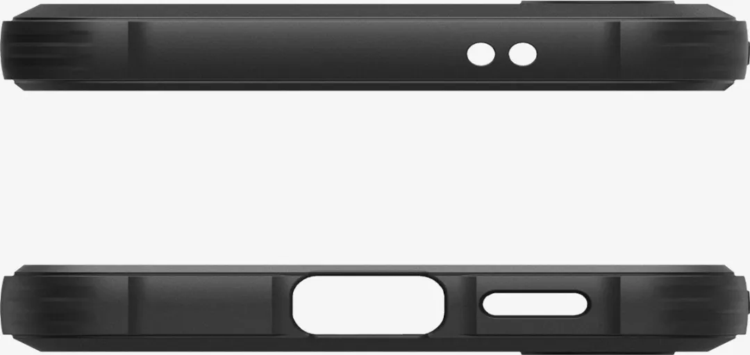 Spigen Rugged Armor ACS07326 Hoesje - Samsung Galaxy S24+ - Zwart - afbeelding 4 van 6