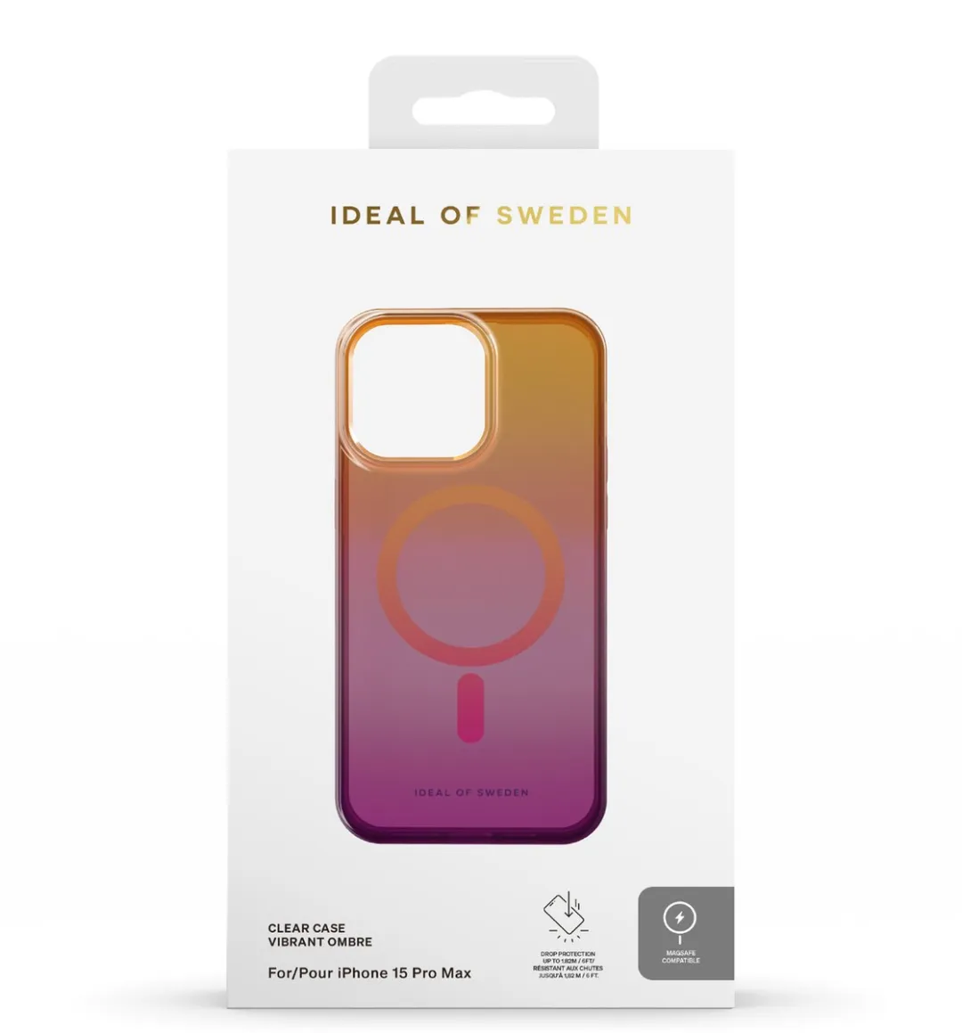 iDeal of Sweden Clear Case iPhone 15 Pro Max - MagSafe - Vibrant Ombre - afbeelding 5 van 6
