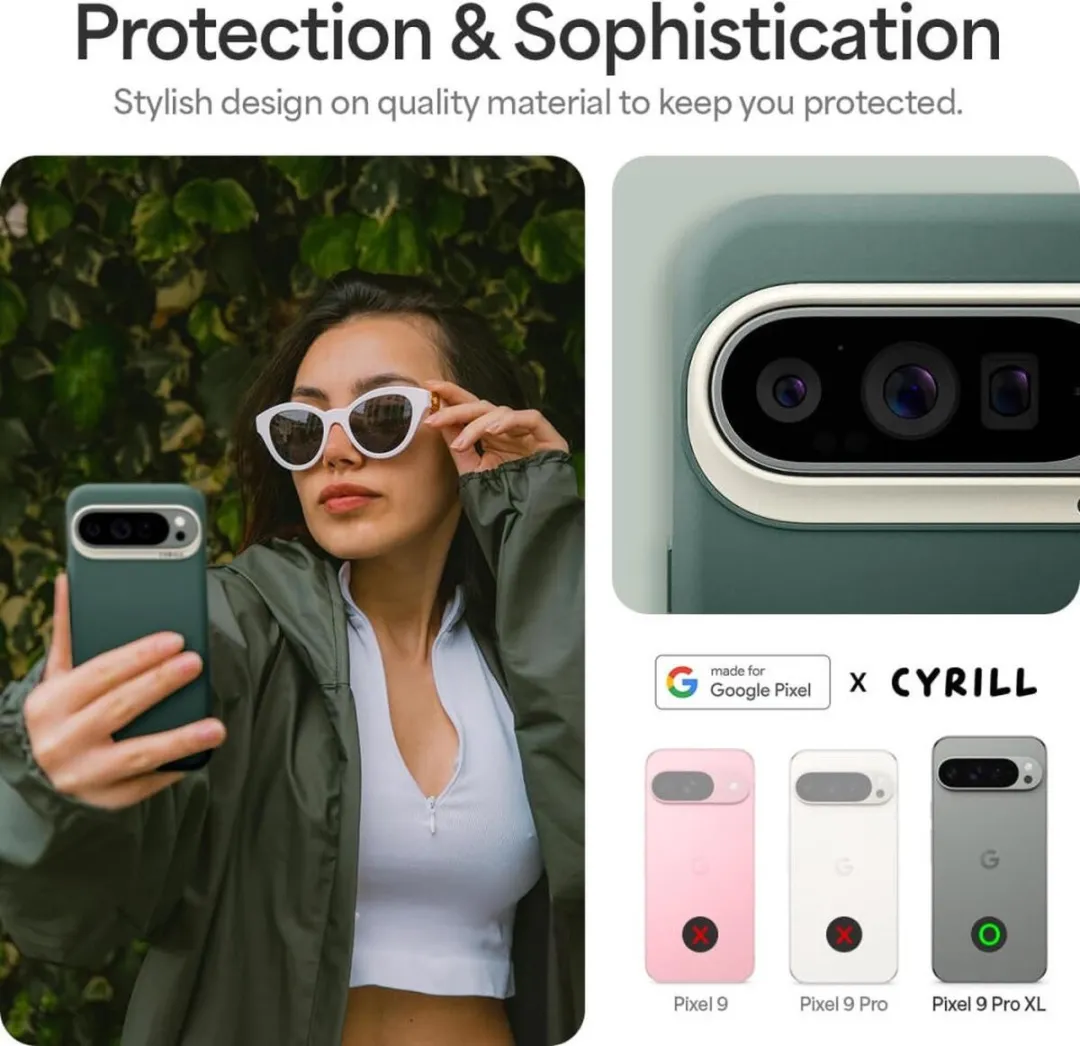 Spigen Cyrill Ultra Color ACS07753 Hoesje - Google Pixel 9 Pro XL - Groen - afbeelding 6 van 6