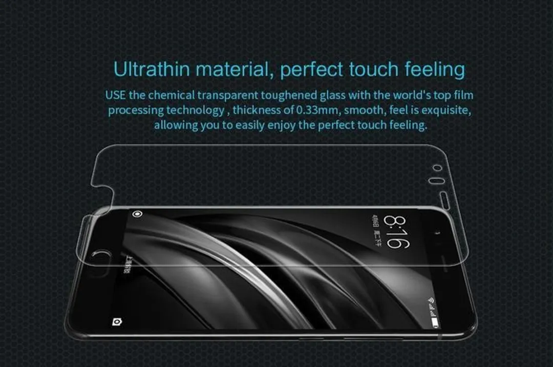 Nillkin Tempered Glass 9H Screen Protector Xiaomi Mi 6 - afbeelding 5 van 6