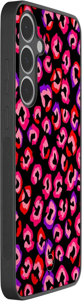 Casevibes S/S24FE/B/007 Hoesje Samsung Galaxy S24 FE - Luipaard Neon