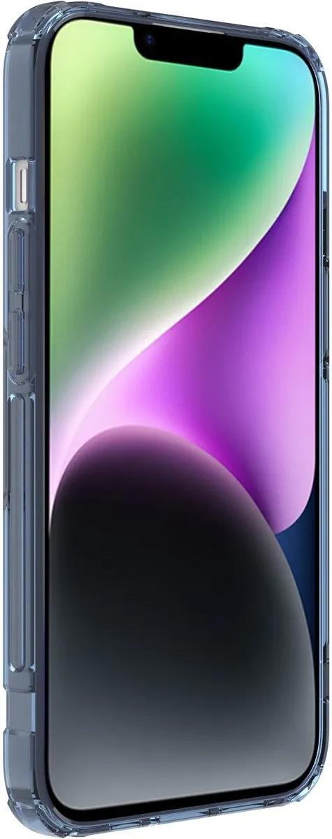 Nillkin Nature TPU Case iPhone 14 Plus - Blauw - afbeelding 6 van 6