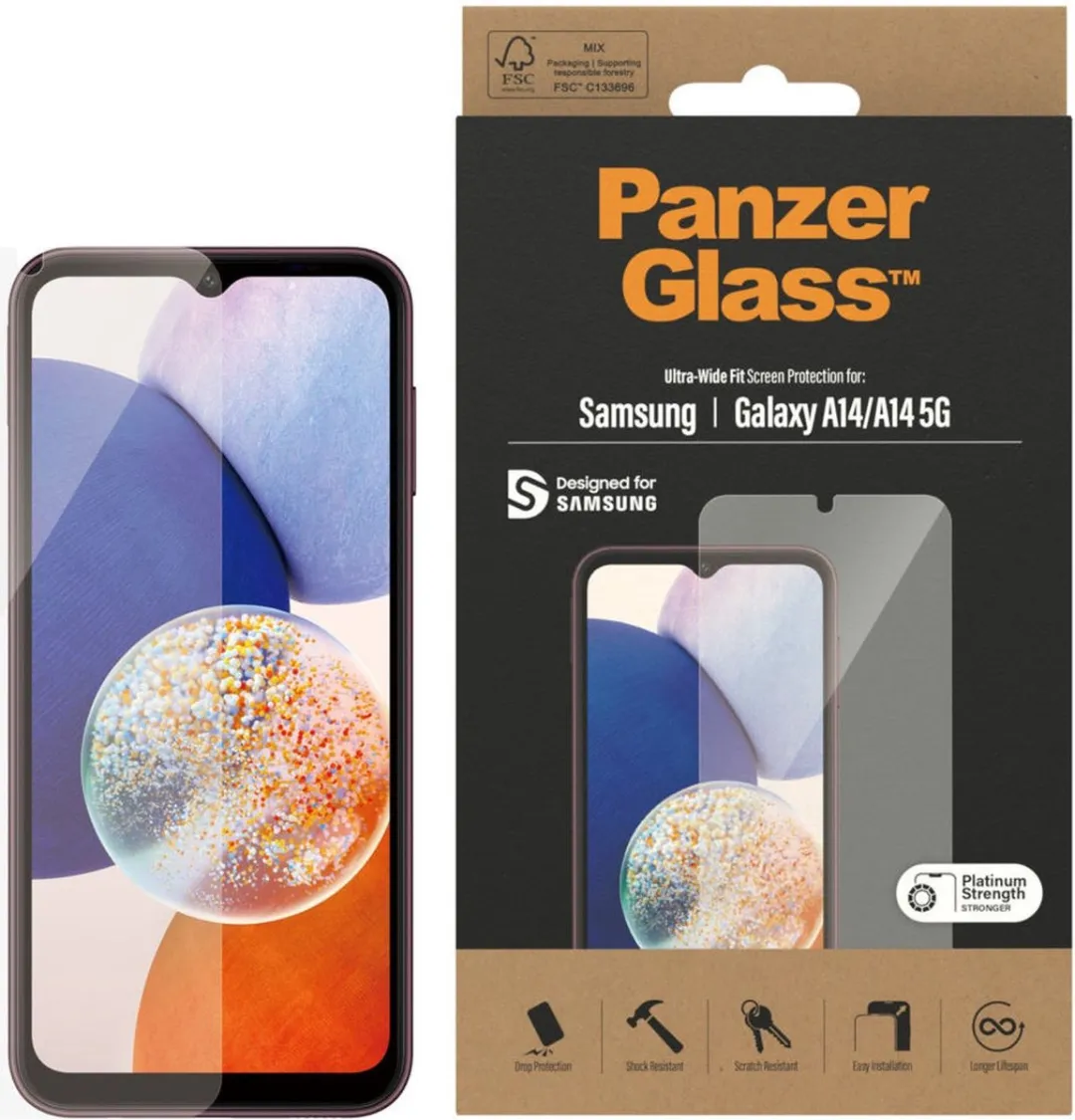 PanzerGlass Ultra Wide Fit PZ-7326 Screenprotector - Samsung Galaxy A24