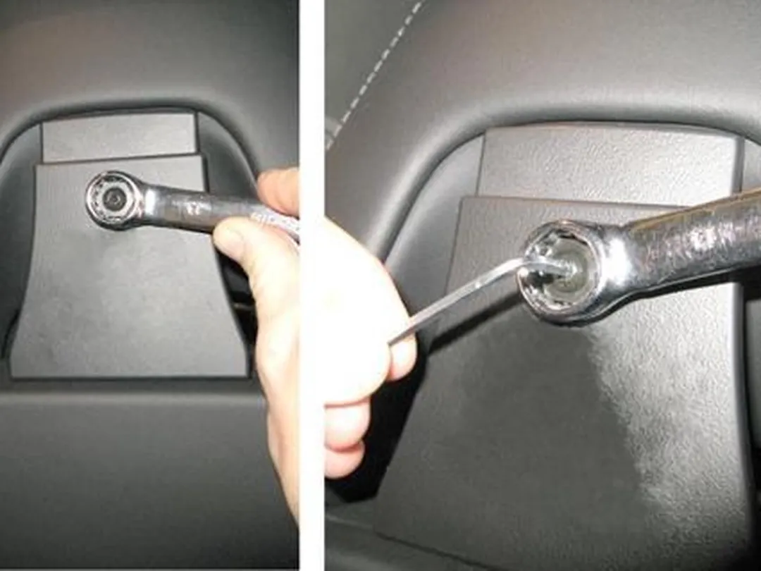 Brodit Headrest Mount 811901 Porsche Panamera - Zwart
