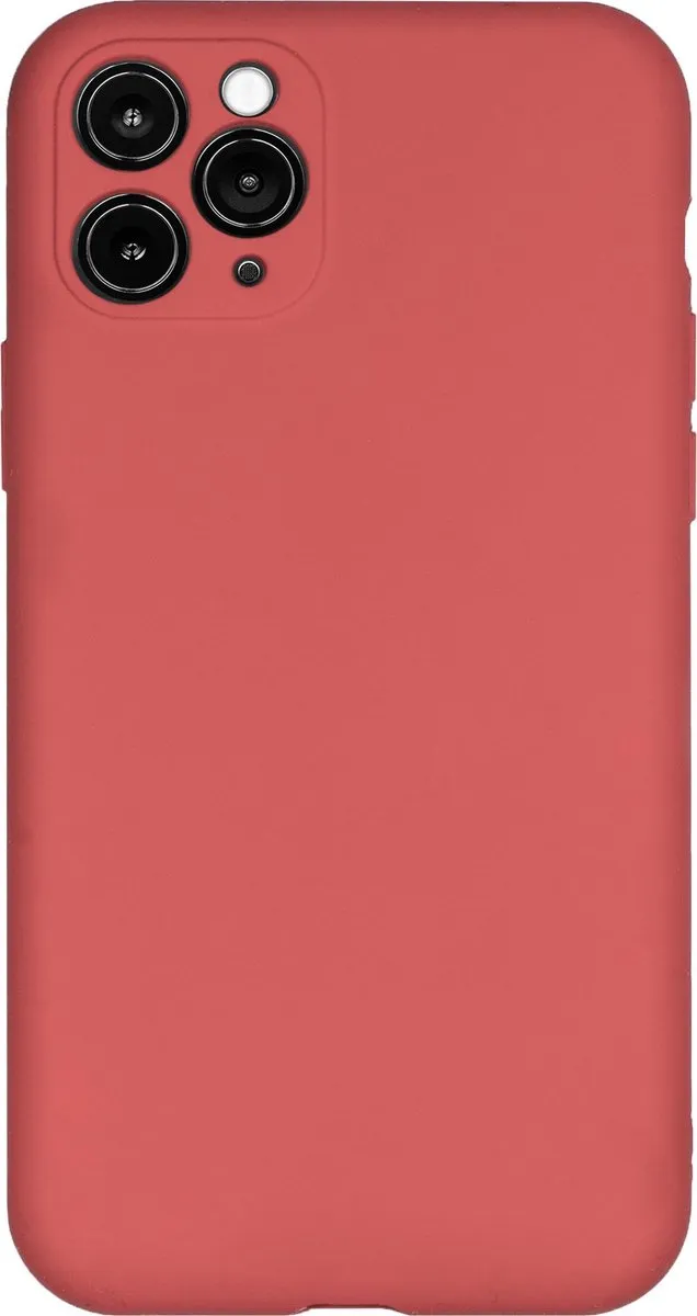 BMAX Siliconen Hoesje iPhone 11 Pro Max - Roze