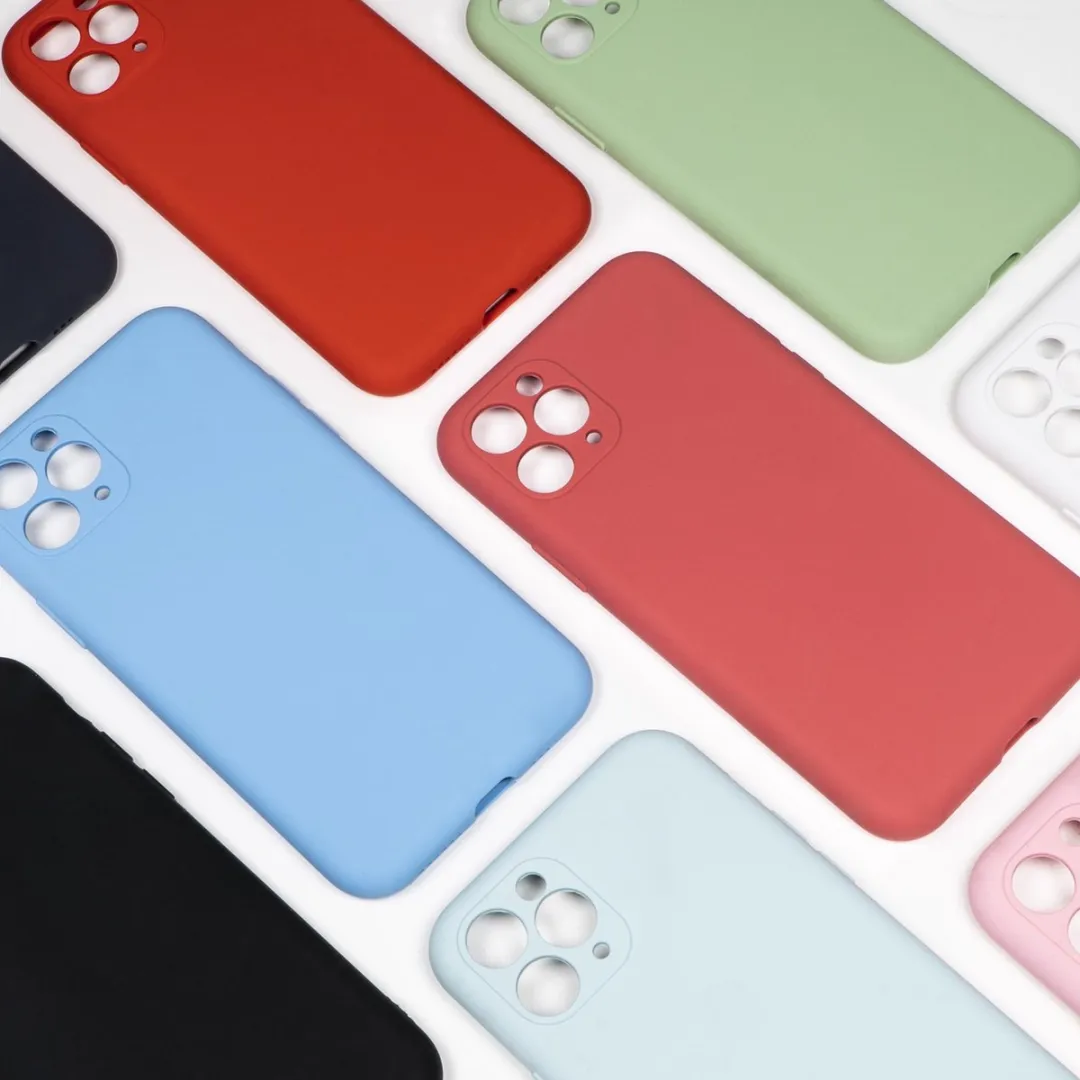 BMAX Siliconen Hoesje iPhone 11 Pro Max - Roze