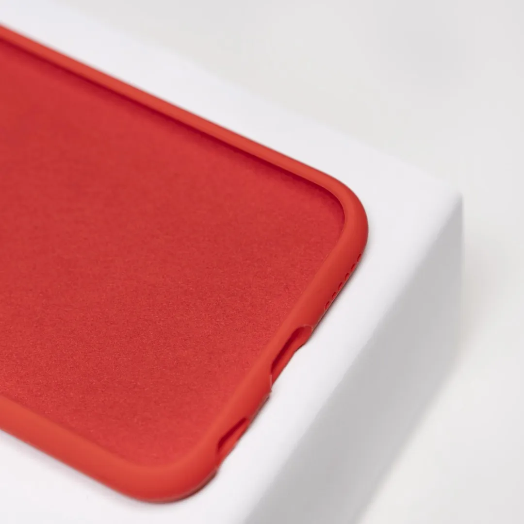 BMAX Siliconen Hoesje iPhone 6/6s Plus - Rood - BMAX234653566