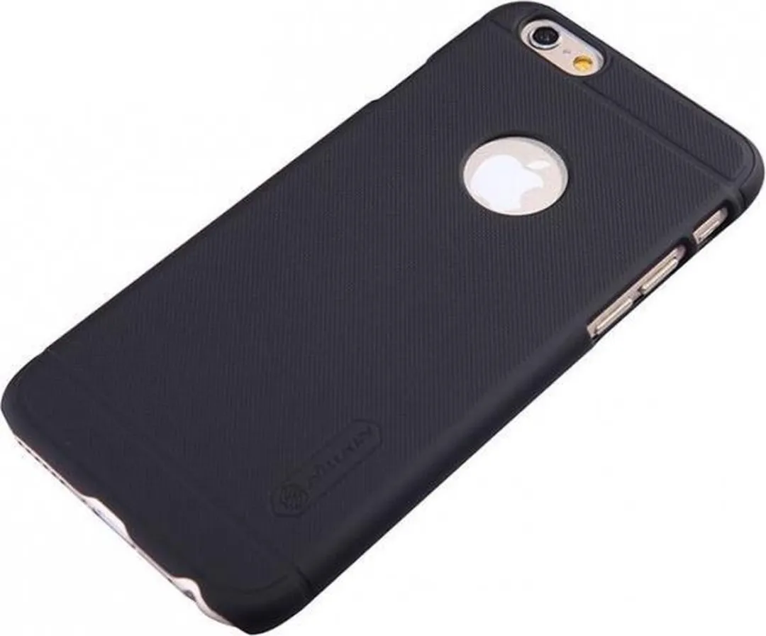 Nillkin Frosted Shield iPhone 6/6s Hoes - Zwart - afbeelding 2 van 5