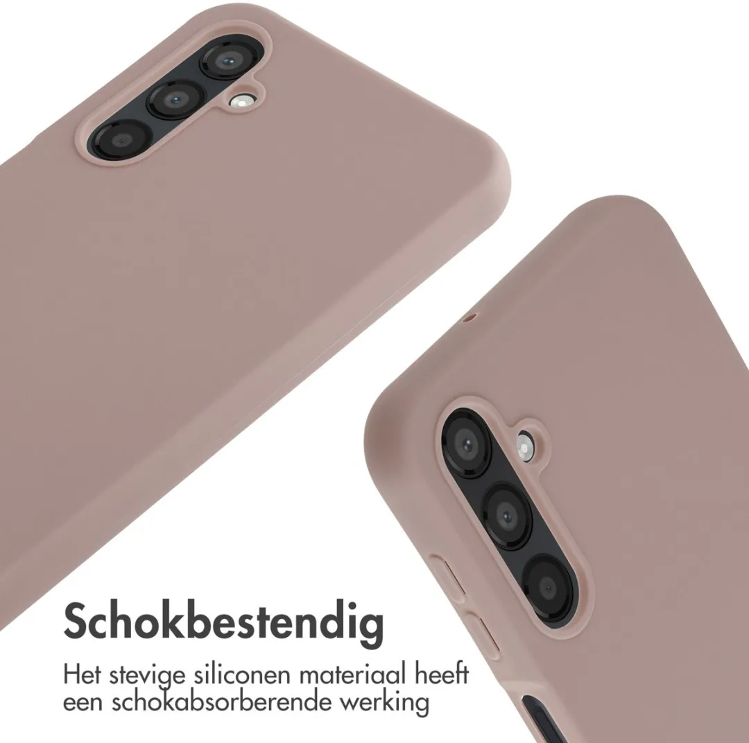 Imoshion Hoesje Samsung Galaxy A25 - Siliconen - Sand Pink
