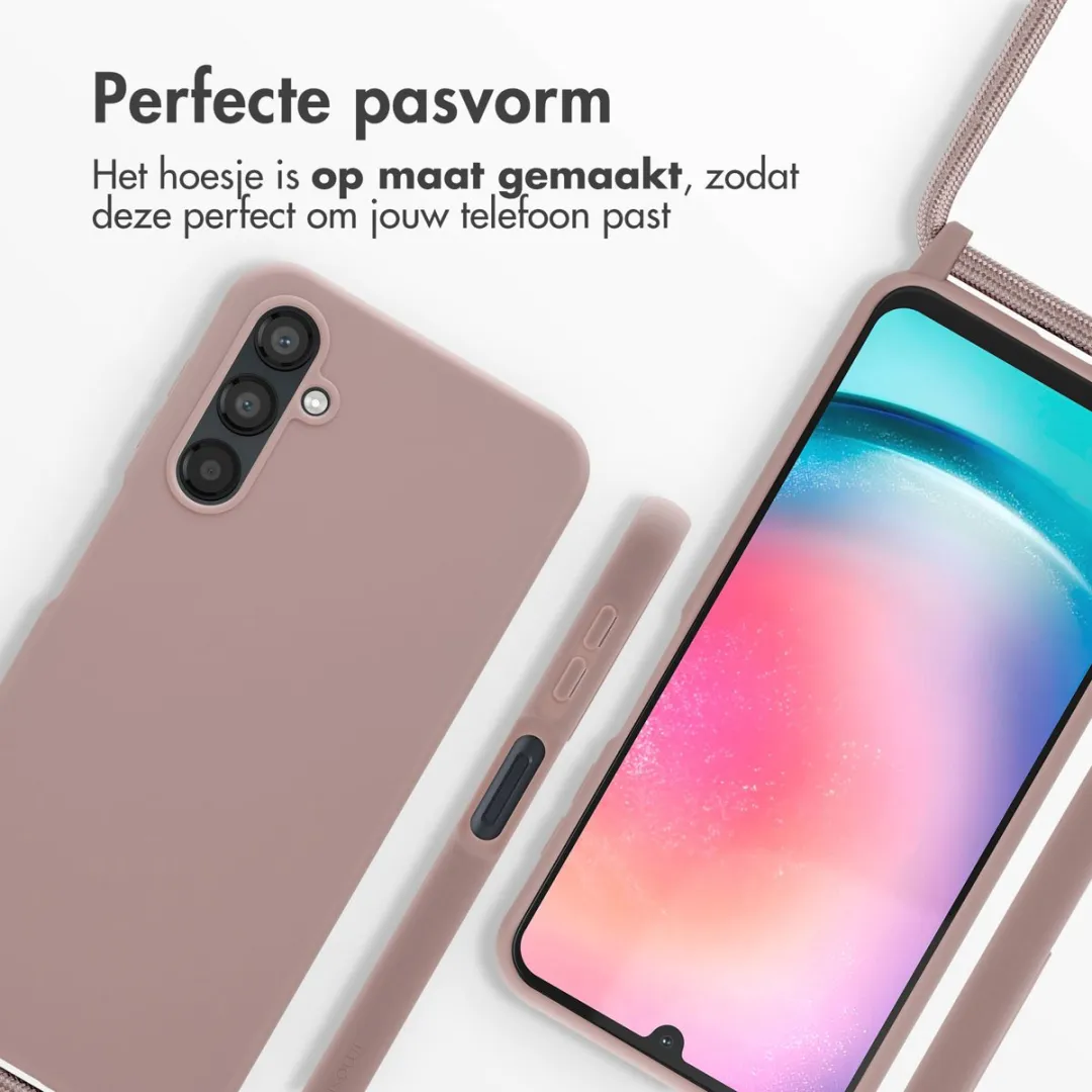 Imoshion Hoesje Samsung Galaxy A25 - Siliconen - Sand Pink - afbeelding 6 van 6