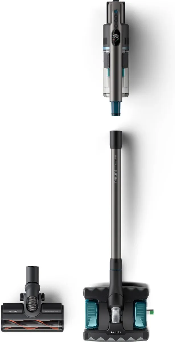 Philips Steelstofzuiger XC8055/01 Aqua Plus - Blauw