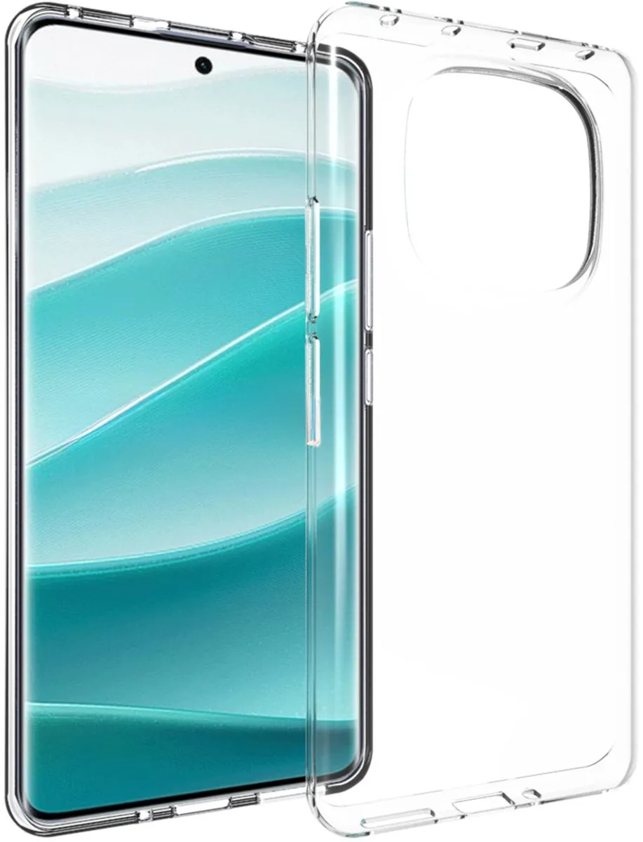 Accezz Hoesje Xiaomi Redmi Note 14 Pro 5G - Transparant