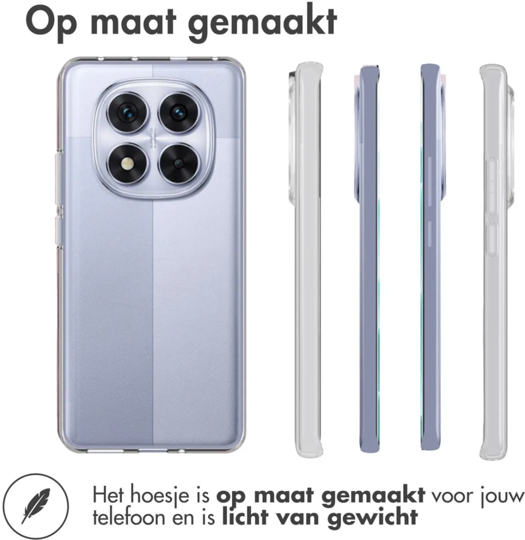 Accezz Hoesje Xiaomi Redmi Note 14 Pro 5G - Transparant