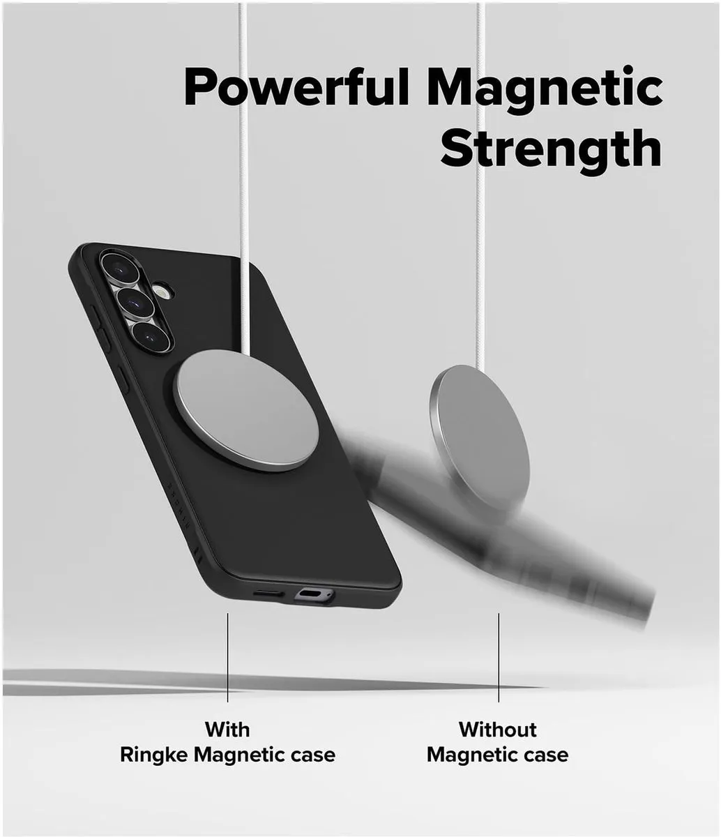 Ringke Onyx Magnetic Hoesje ACS06901 - Samsung Galaxy S25 FE - Zwart