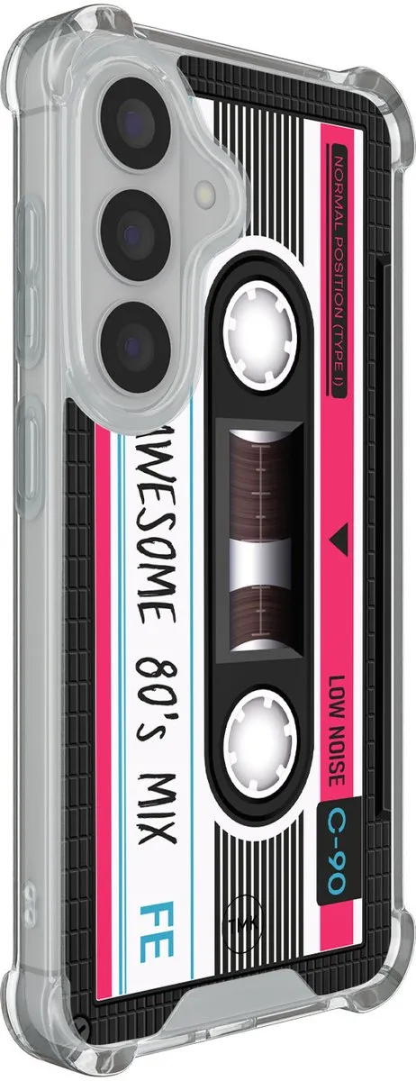 Casevibes Shockproof Hoesje Samsung Galaxy S26 - S/S26/S/009 - Transparant Zwart