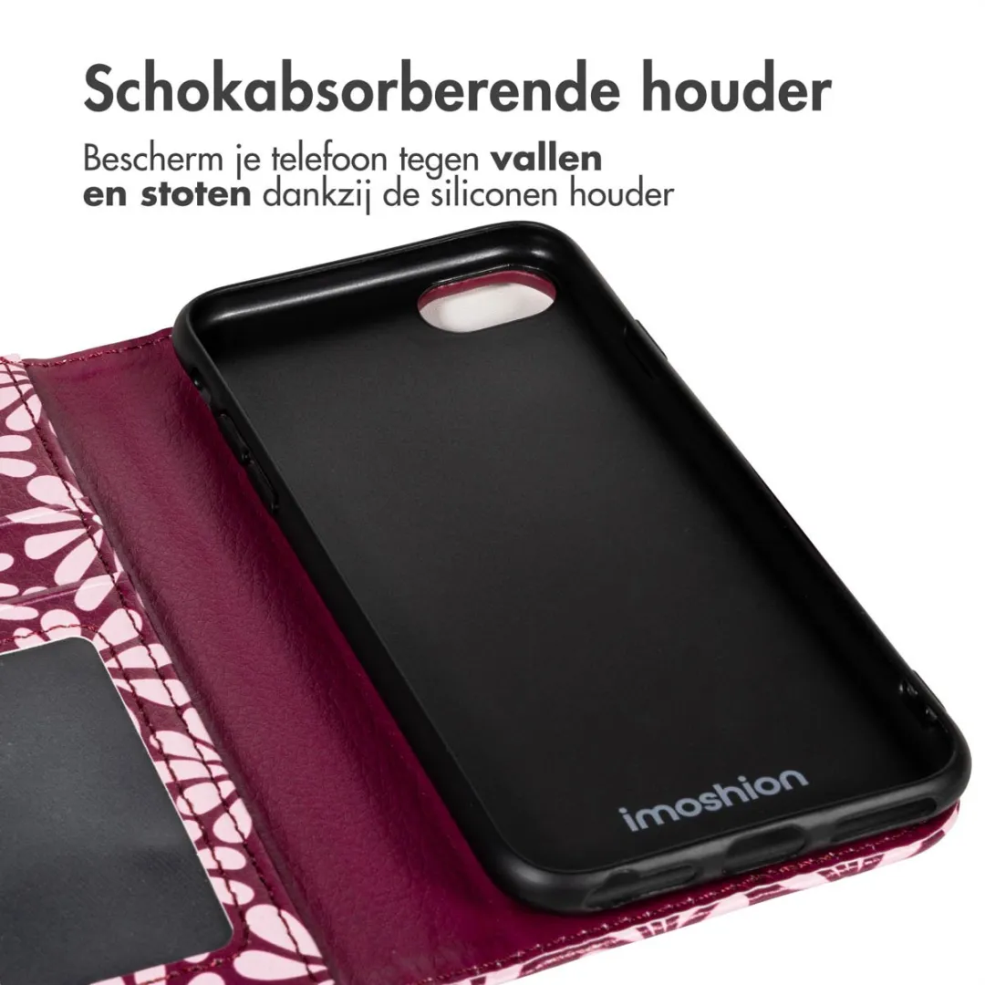 Imoshion Hoesje Bloom Love Blush - iPhone SE/8/7/6s/6 - 3 Pasjes