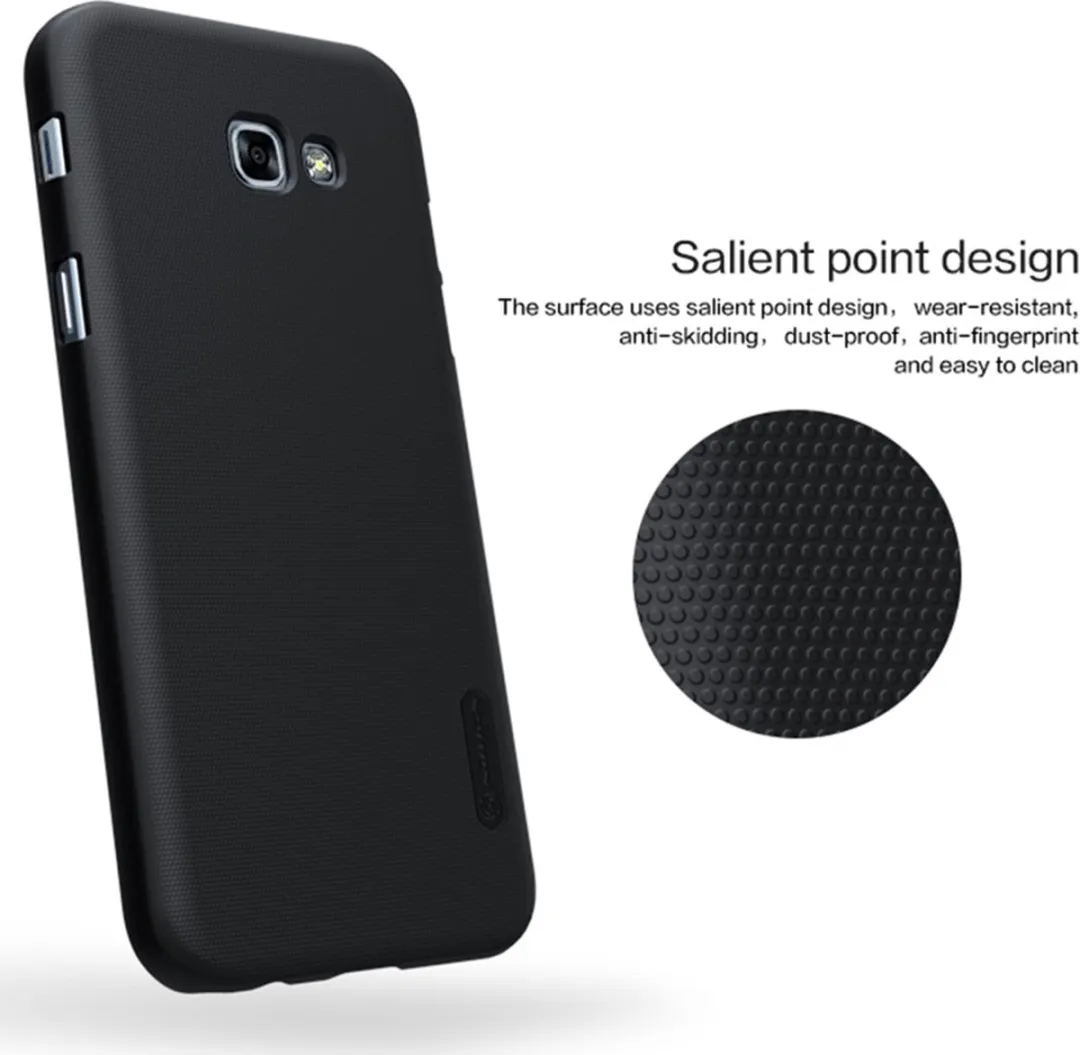 Nillkin Frosted Shield Hardcase Samsung Galaxy A5 (2017) - Zwart - afbeelding 2 van 6
