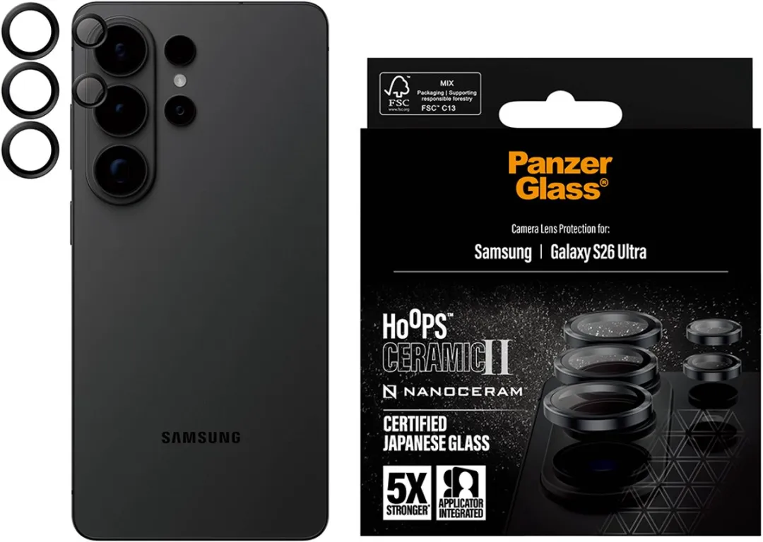 PanzerGlass PG12807 Camera Lens Protector - Samsung Galaxy S26 Ultra